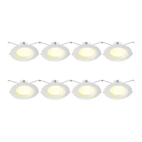 Bluetooth Recessed Ceiling Light 2700K 8 Packs