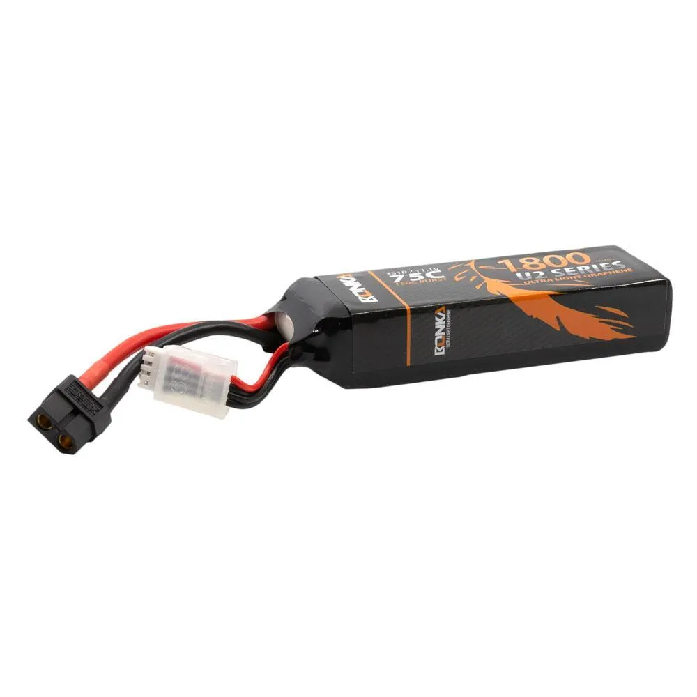 Bonka 1800mAh 75c 3s XT60 Lipo Battery BKU2-1800/75-3S/GR [DG]