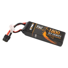 Bonka 1800mAh 75c 3s XT60 Lipo Battery BKU2-1800/75-3S/GR [DG]