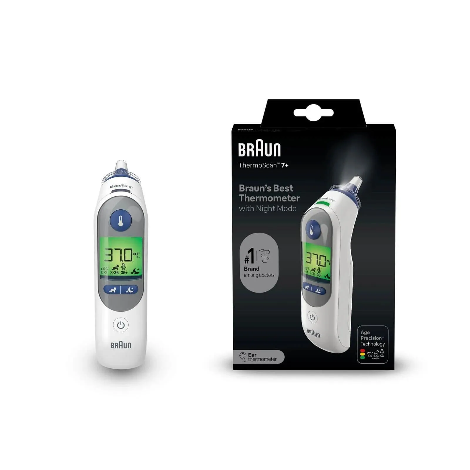 Braun IRT6525 ThermoScan 7  Ear Thermometer