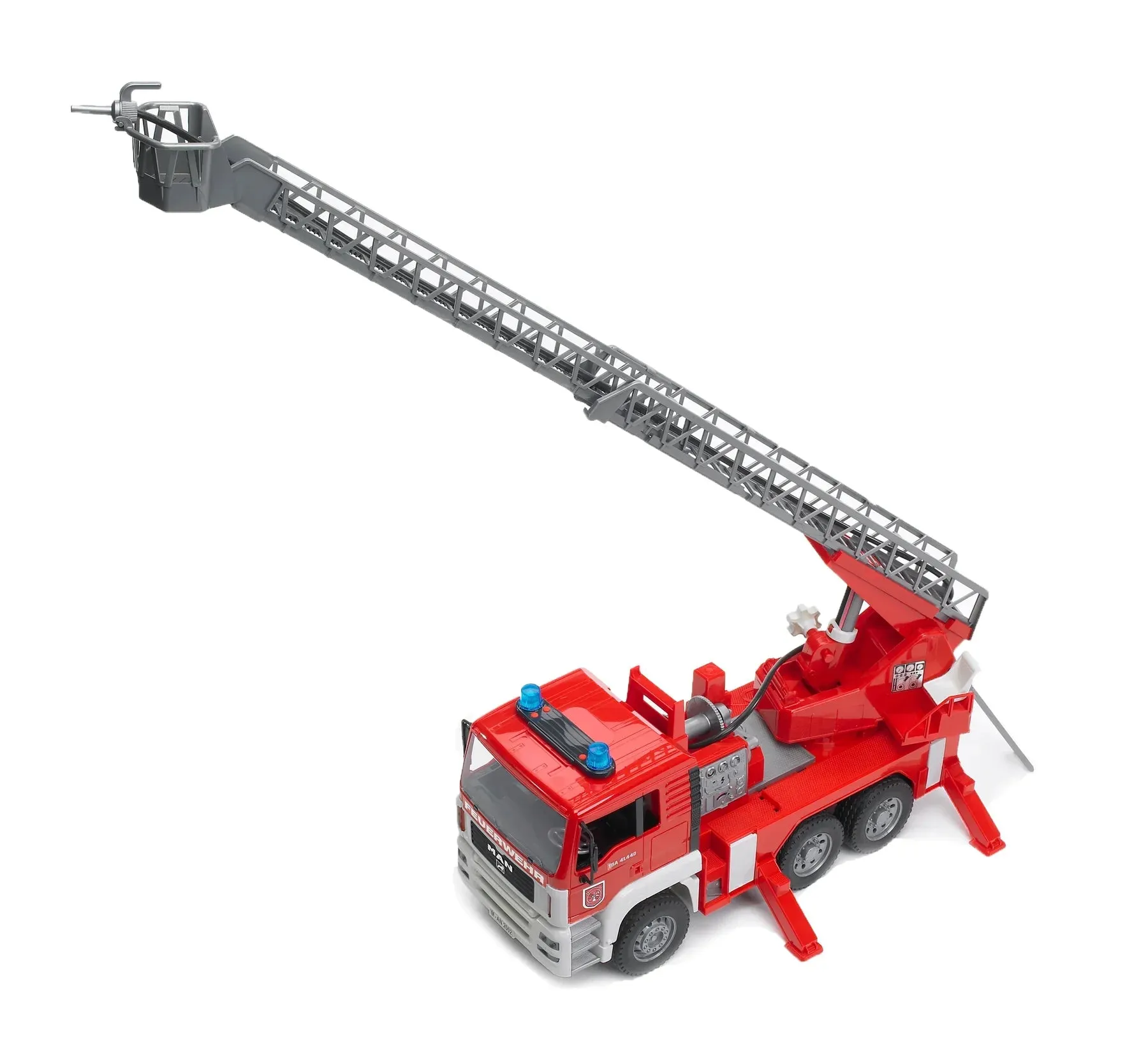 Bruder 02771 MAN Fire Engine w/ Water Pump and Light & Sound Module 18.5 x 6.9 x 9.5 inch