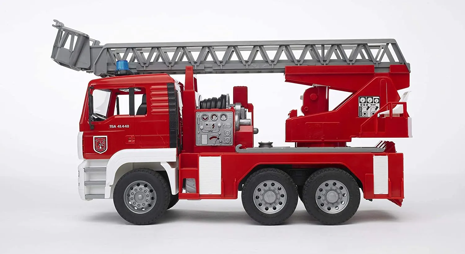Bruder 02771 MAN Fire Engine w/ Water Pump and Light & Sound Module 18.5 x 6.9 x 9.5 inch
