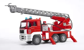 Bruder 02771 MAN Fire Engine w/ Water Pump and Light & Sound Module 18.5 x 6.9 x 9.5 inch