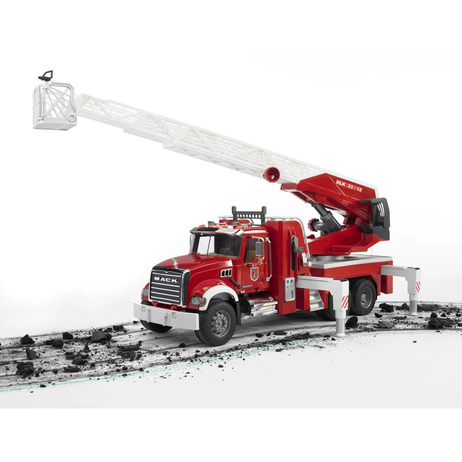 Bruder MACK Granite Fire Engine with Water Pump, 02821
