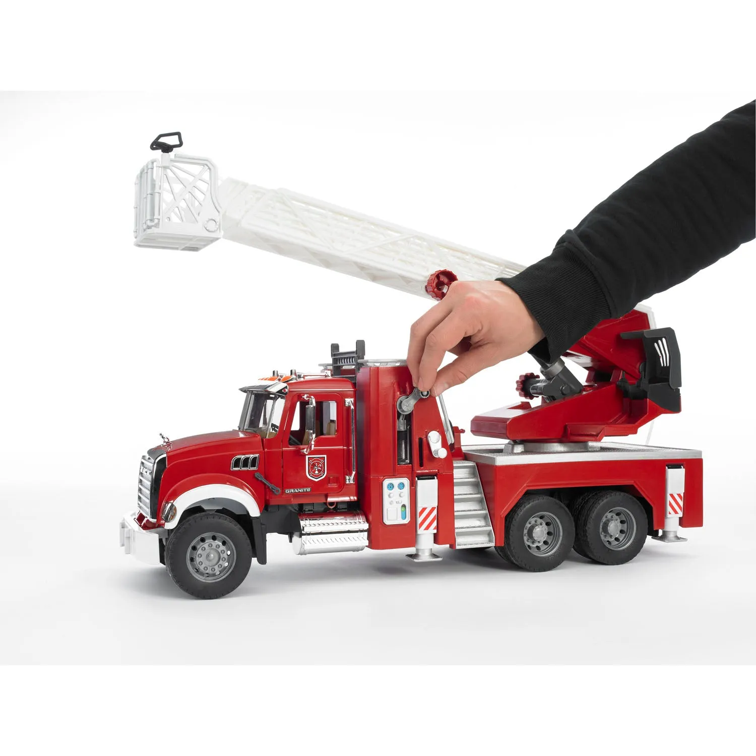 Bruder MACK Granite Fire Engine with Water Pump, 02821