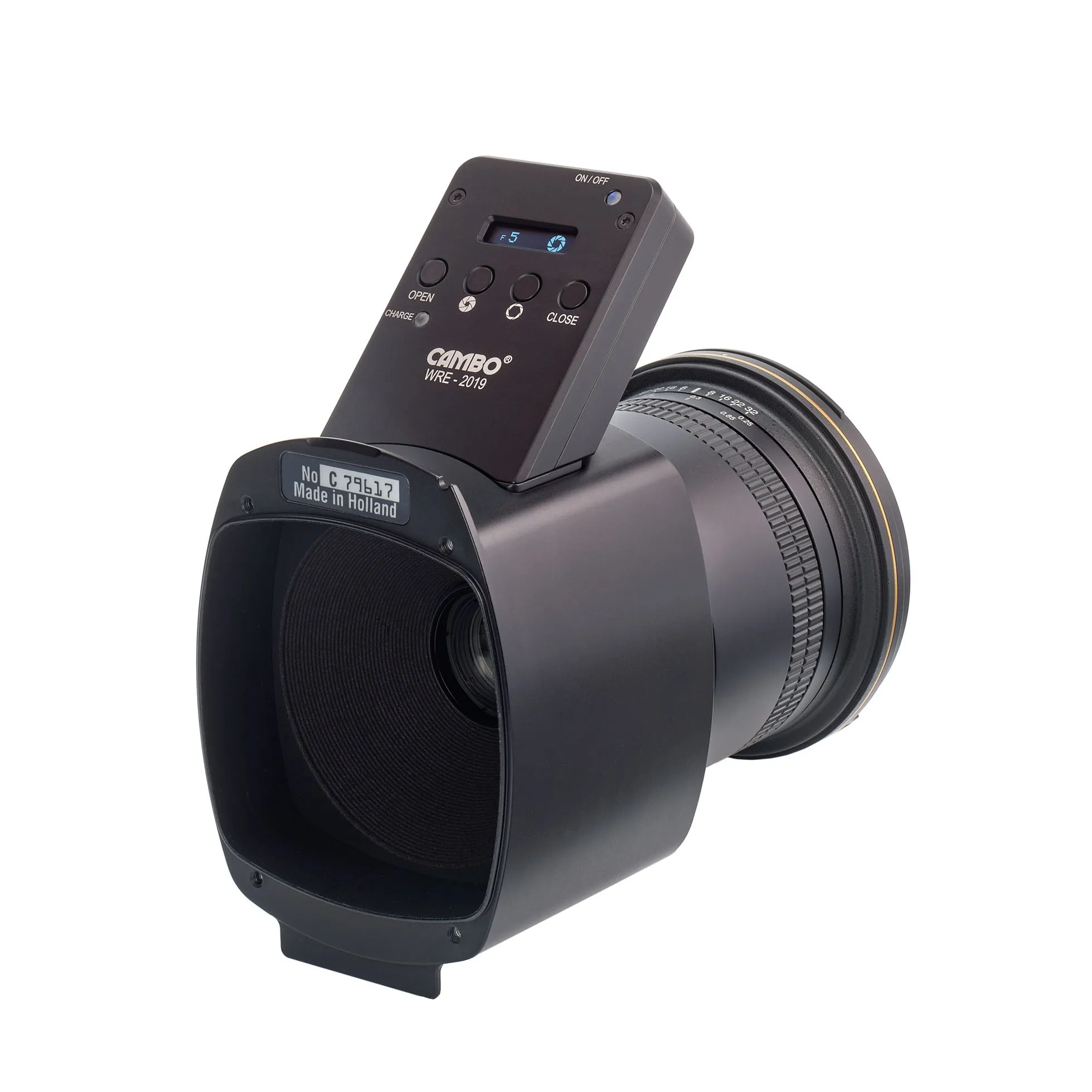 Cambo Wide-RS 19mm Nikon Lenspanel / Electronic Aperture ( WRE-2019 )