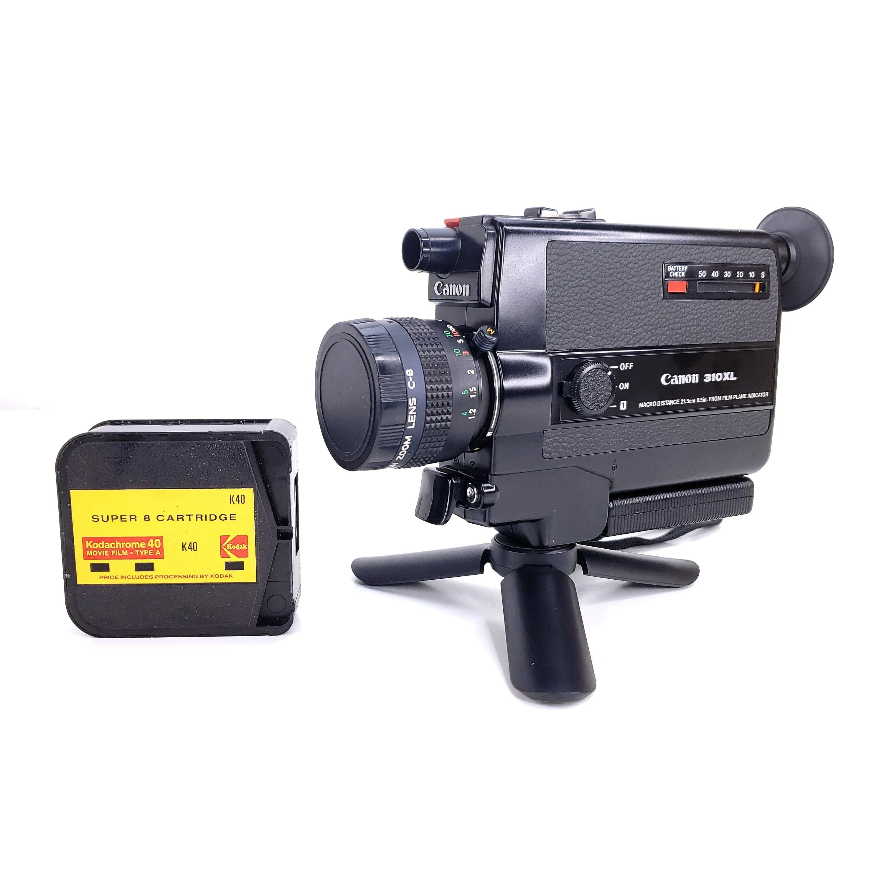Canon 310XL Professionally Serviced Super 8 Camera Fully Tested