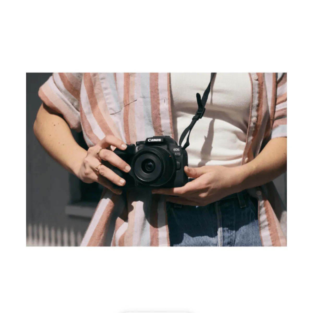 Canon EOS R10 Mirrorless Digital Camera with 18-45mm f/4.5-6.3 IS STM Lens