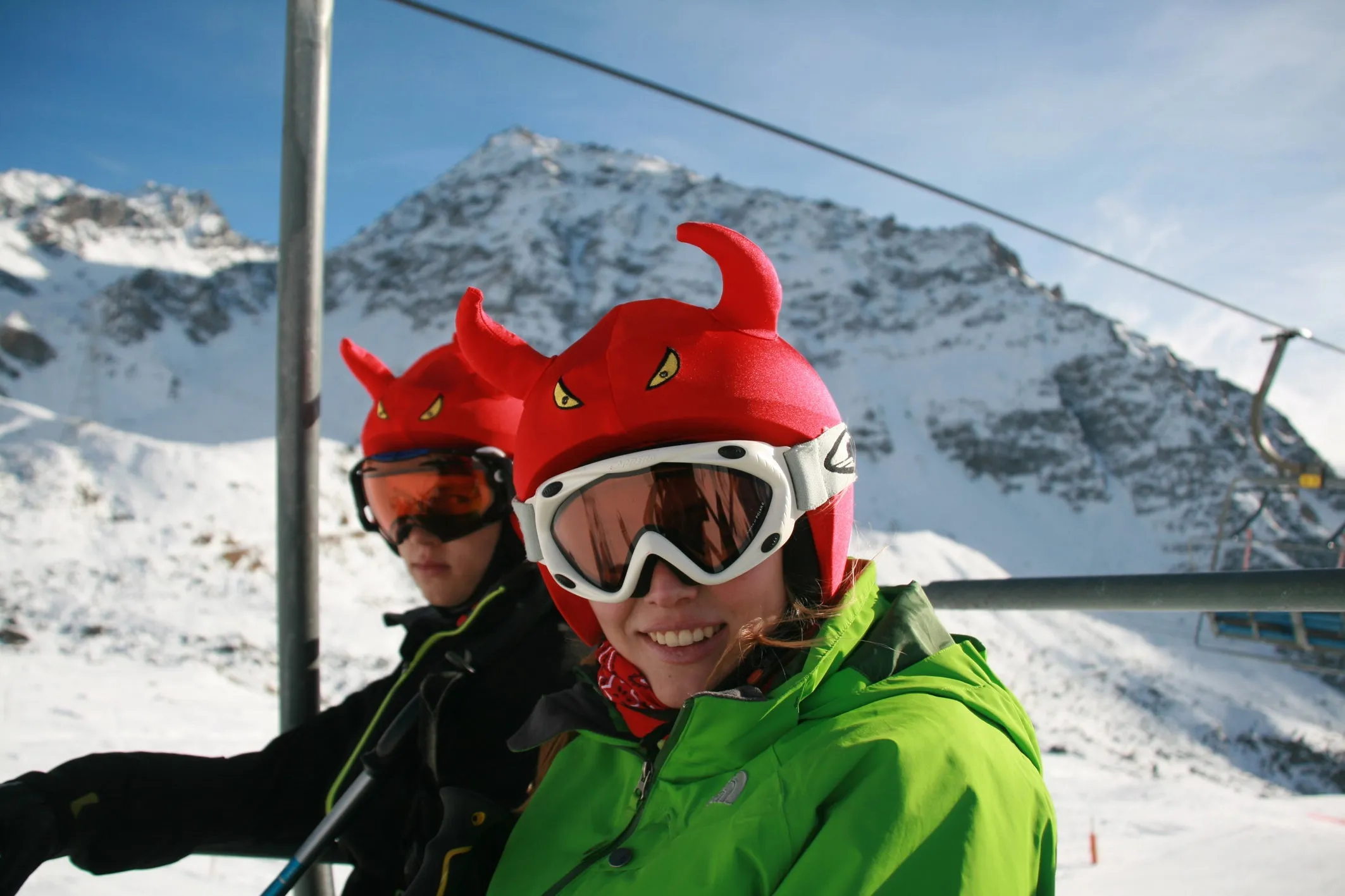 Coolcasc LEDS Helmet Cover Devil