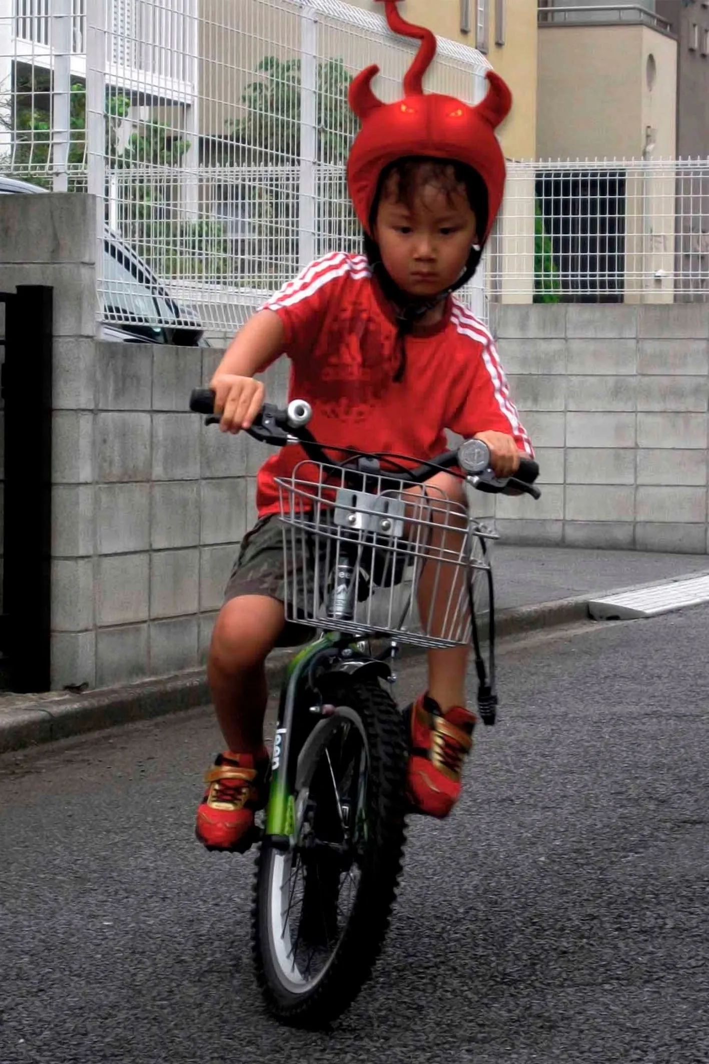 Coolcasc LEDS Helmet Cover Devil