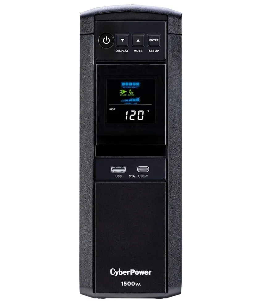 CyberPower Gaming 1500VA Sine Wave LCD UPS - Certified Refurbished