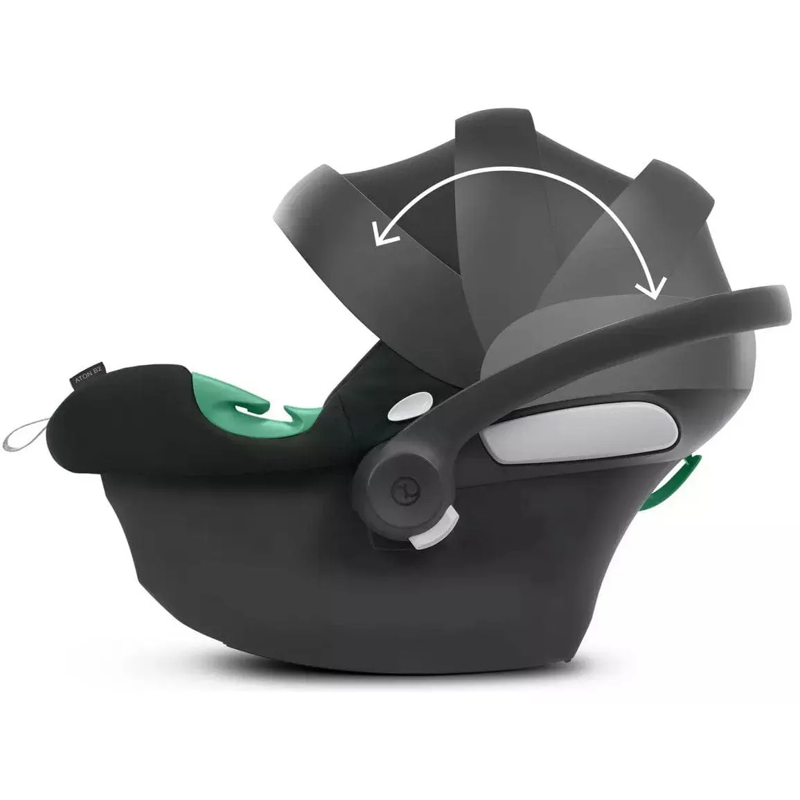 Cybex Aton B2 i-Size Car Seat in Volcano Black