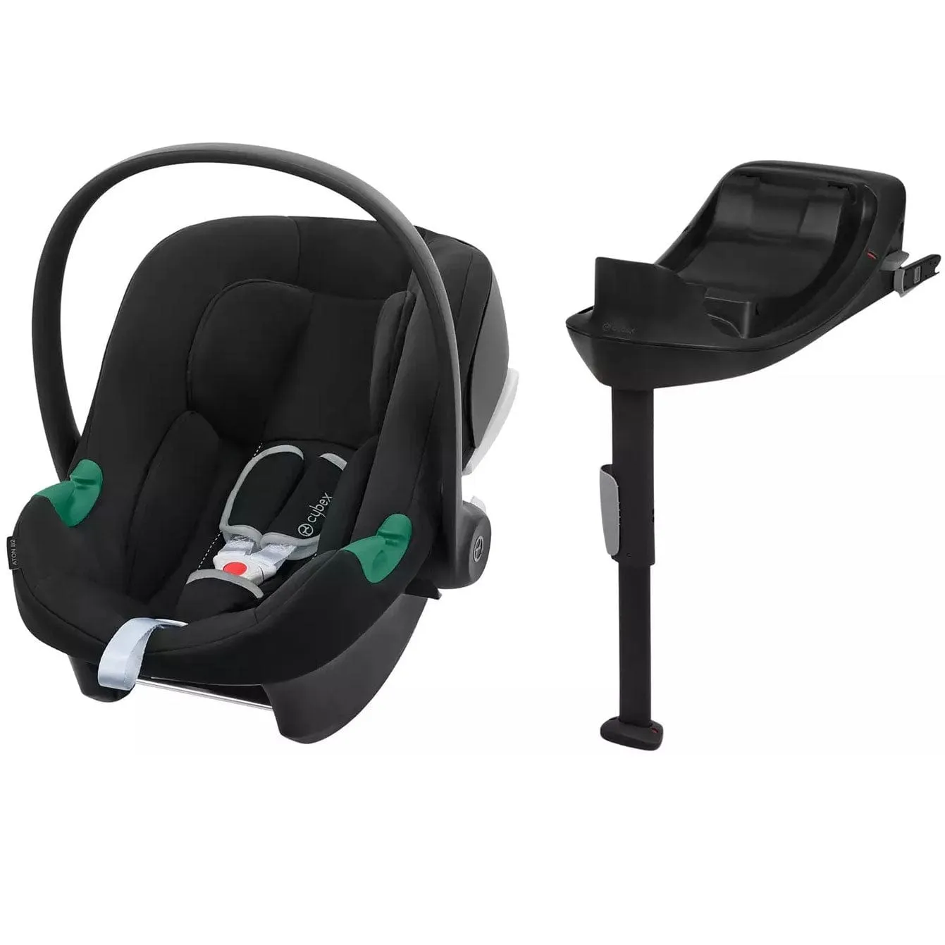 Cybex Aton B2 i-Size Car Seat in Volcano Black