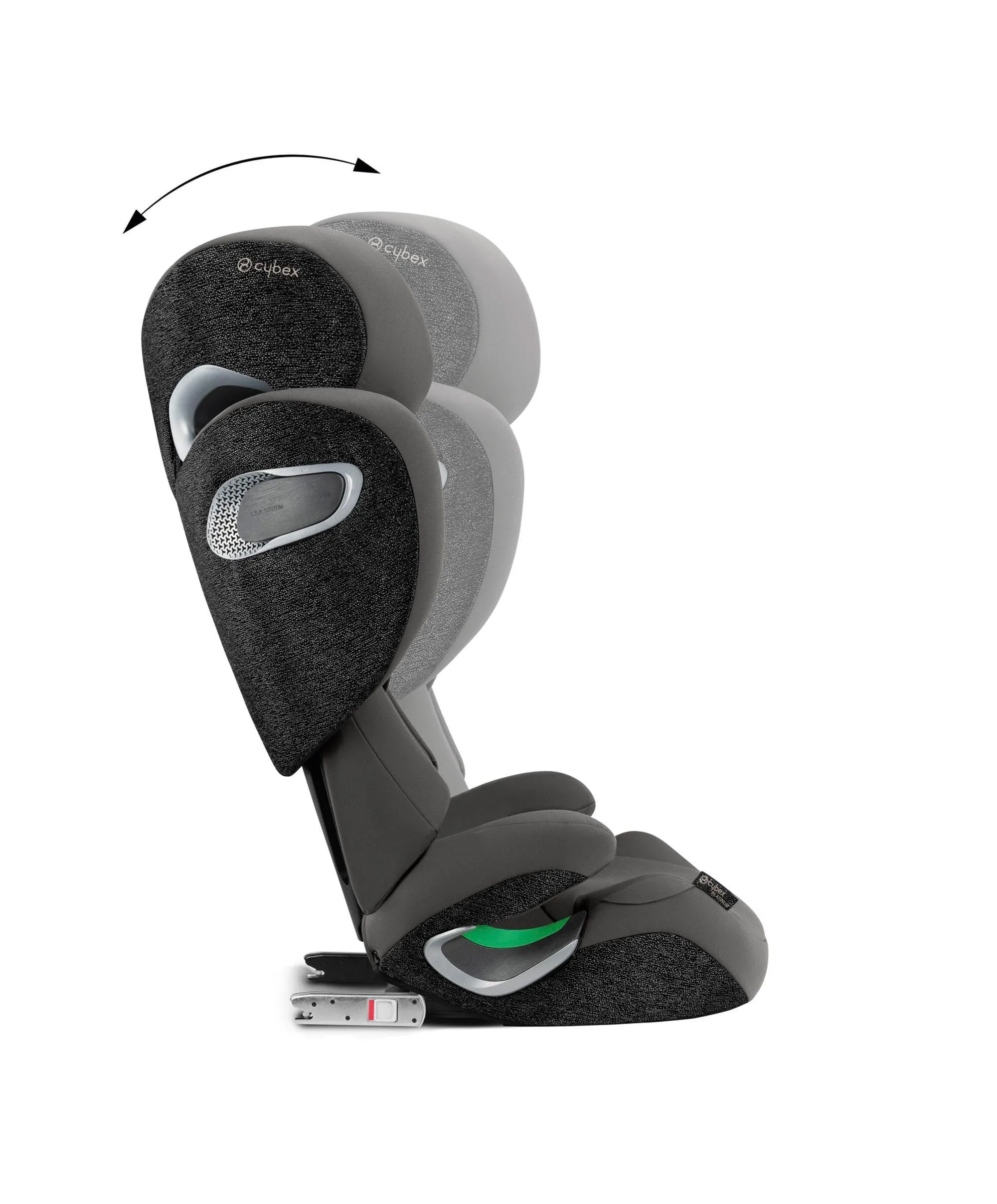 Cybex Solution T i-Fix High-back Booster Car Seat in Grey