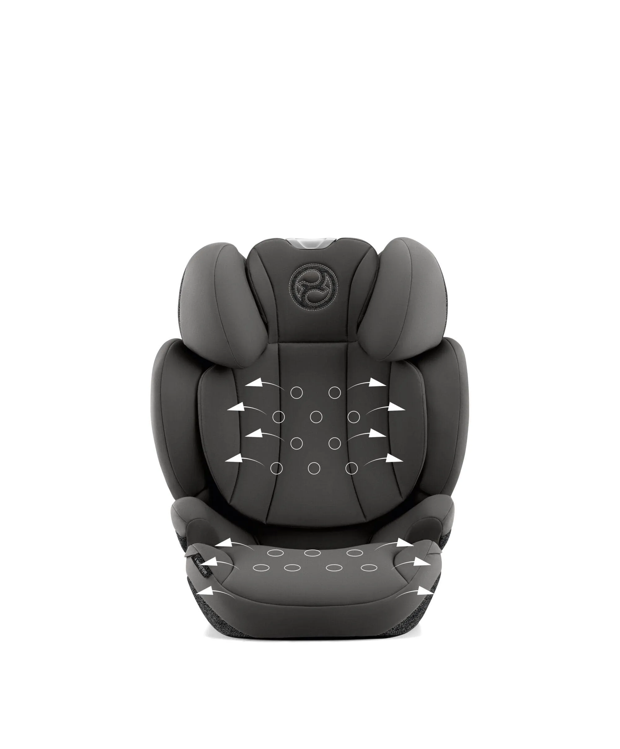 Cybex Solution T i-Fix High-back Booster Car Seat in Grey