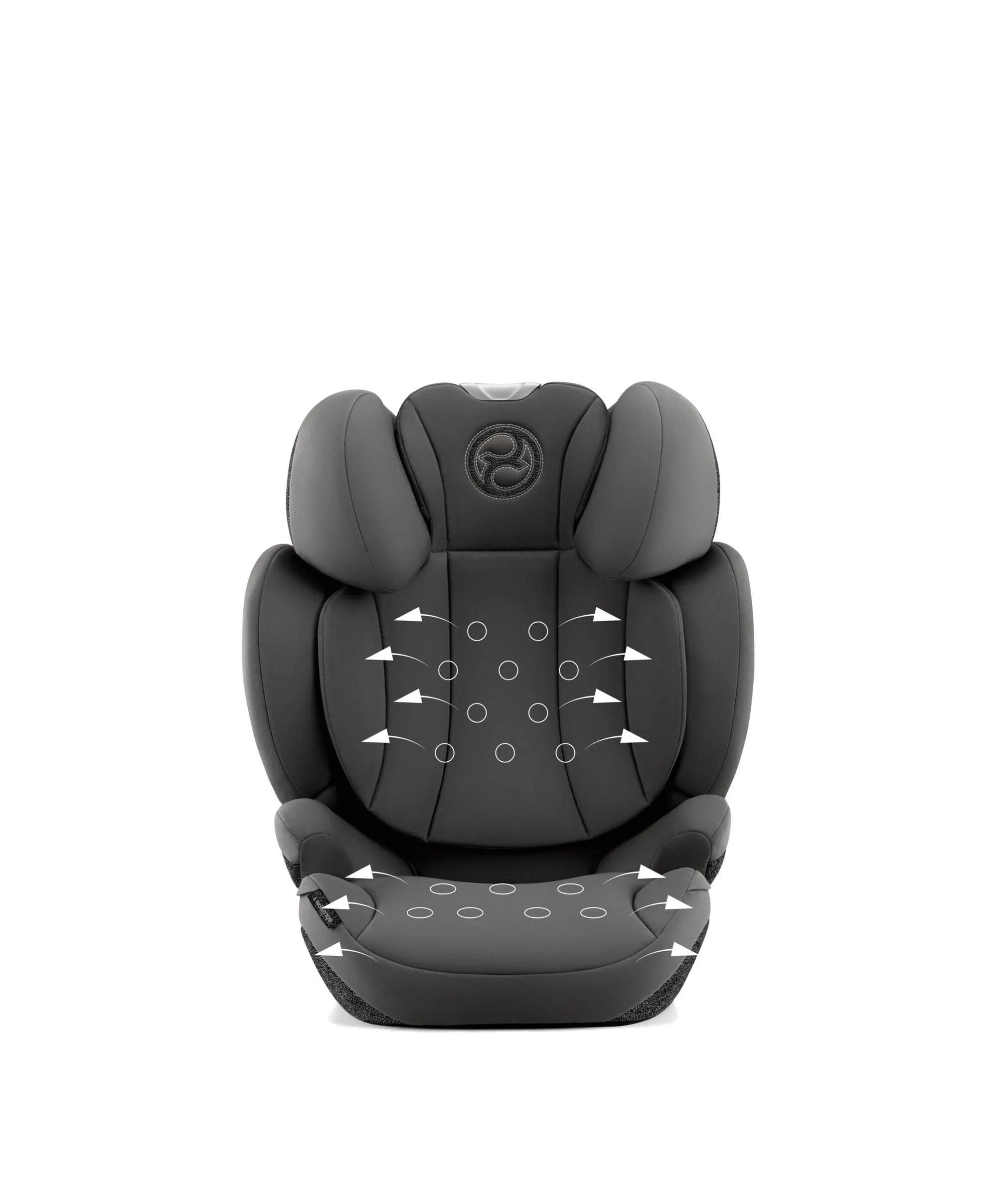 Cybex Solution T i-Fix High-back Booster Car Seat in Grey