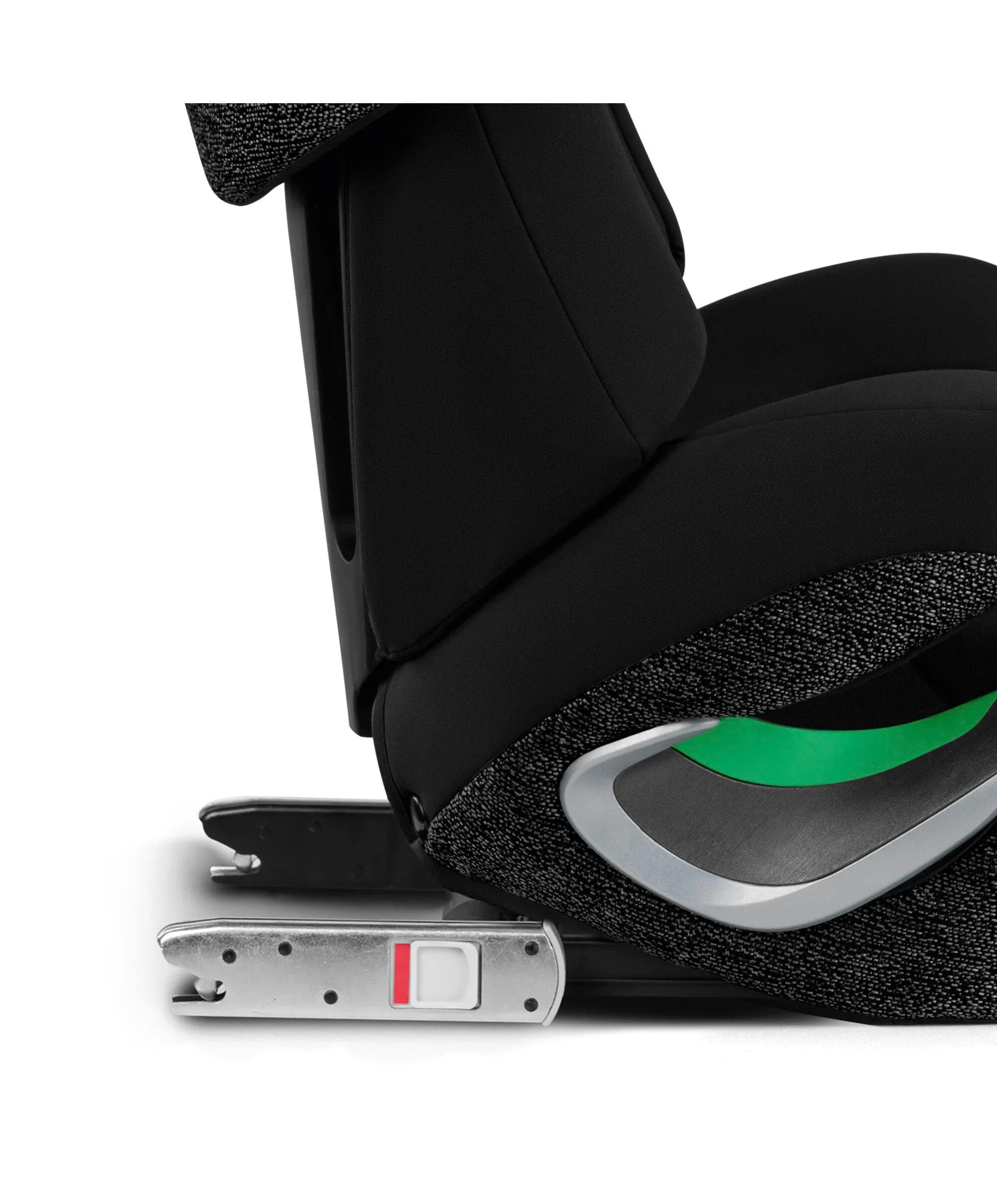 Cybex Solution T i-Fix High-back Booster Car Seat in Moon Black