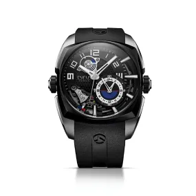 Cyrus Klepcys Alarm Steel and Black DLC Titanium Watch