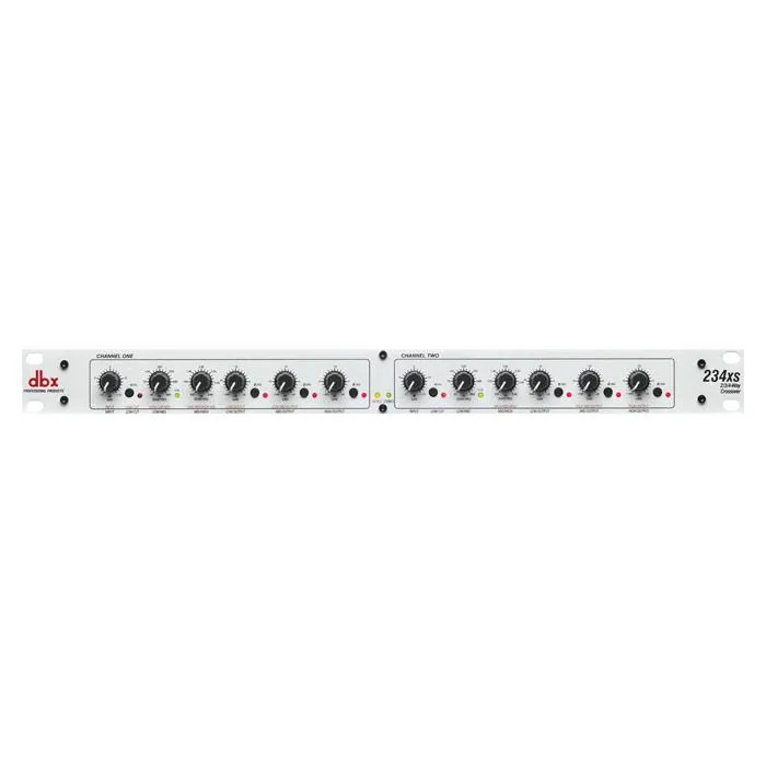 DBX 223XSV 234XSV Stereo 2/3-Way, Mono 4-Way Crossover w/ XLR Connectors