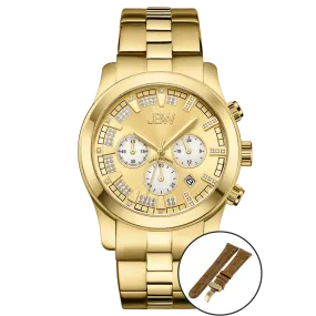 Delano | JB-6218-E (Watch & Brown Band Set)