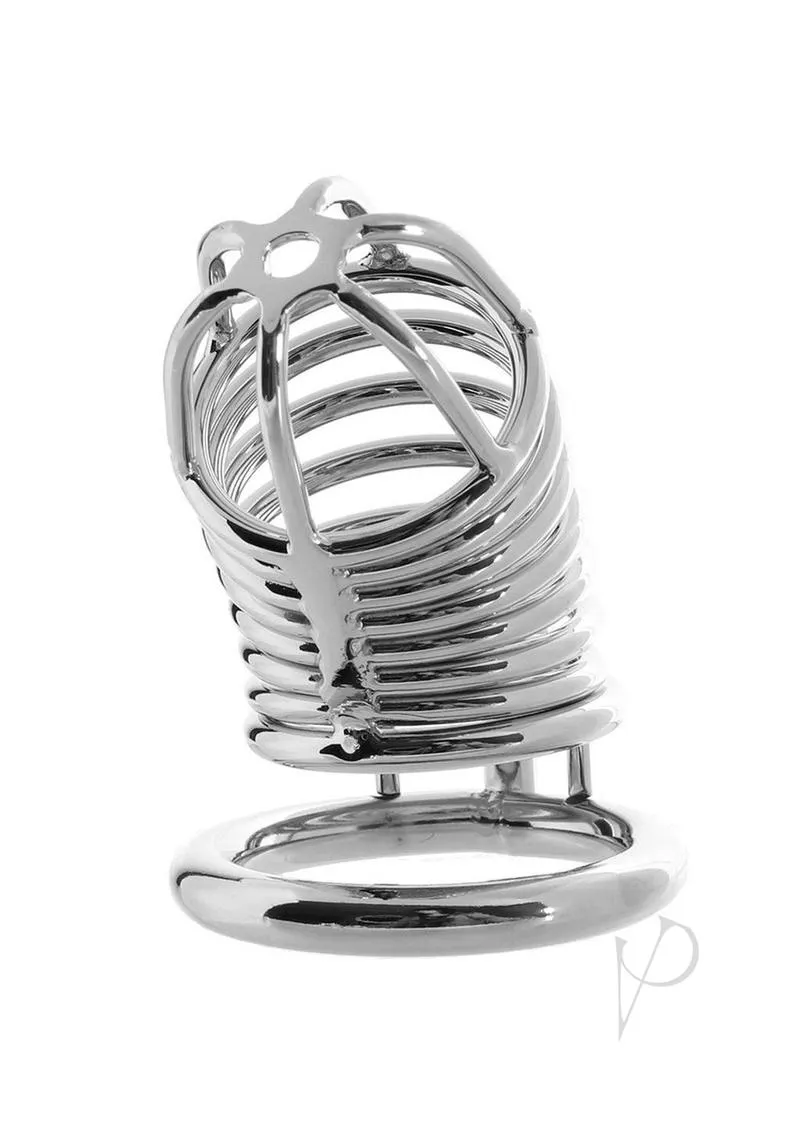 Deluxe Chastity Cage Silver