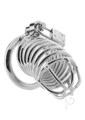 Deluxe Chastity Cage Silver