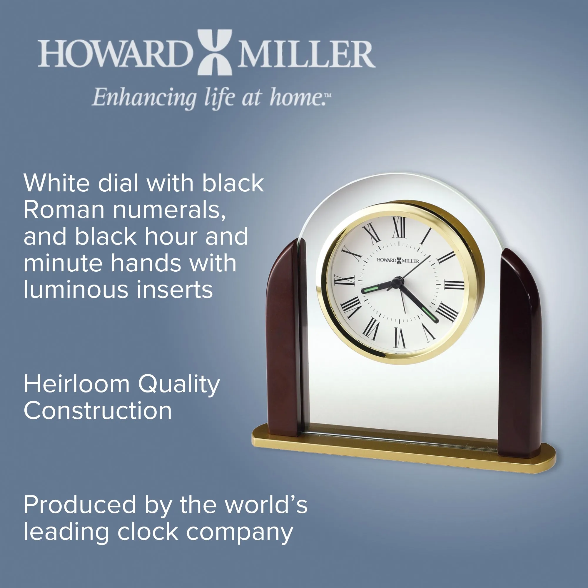 Derrick Tabletop Alarm Clock