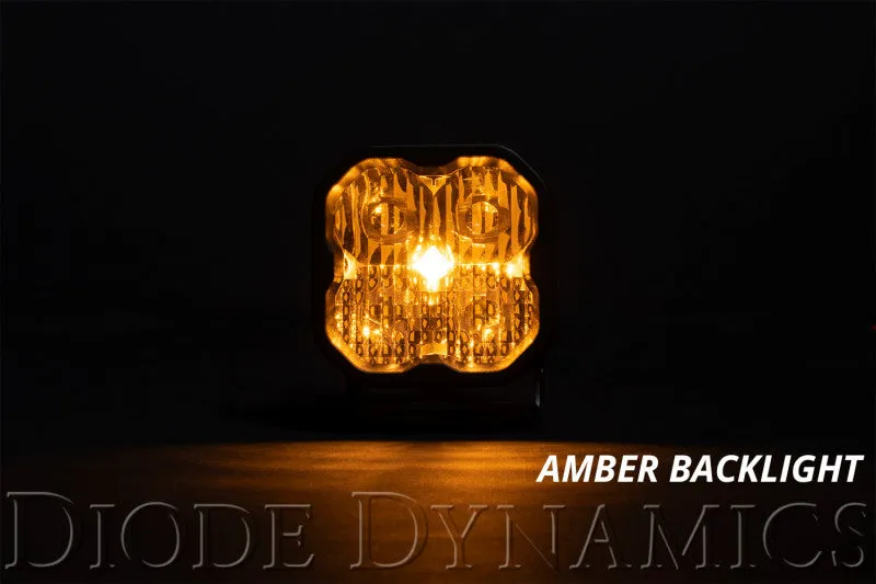Diode Dynamics SS3 Sport ABL - Yellow Combo Standard (Single)
