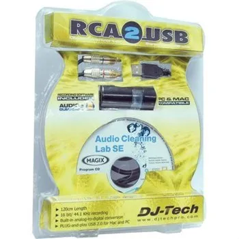 DJ Tech RCA-2-USB Recording System