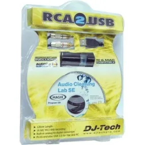 DJ Tech RCA-2-USB Recording System