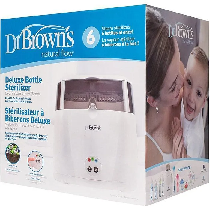 Dr. Brown's Electric Deluxe Baby Bottle Sterilizer