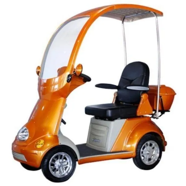 E-Wheels EW-54 4-Wheel Scooter w/Cover & Windshield