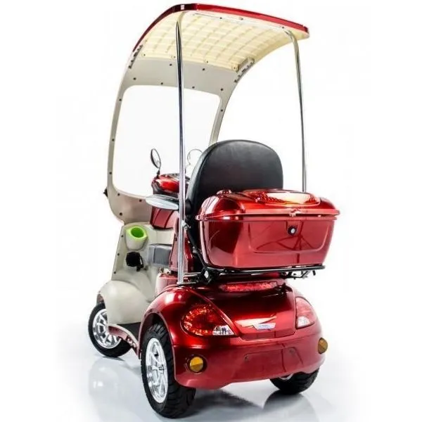 E-Wheels EW-54 4-Wheel Scooter w/Cover & Windshield