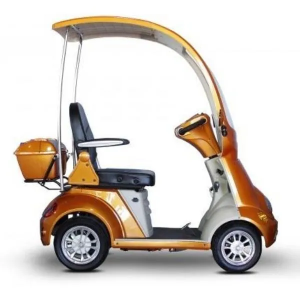 E-Wheels EW-54 4-Wheel Scooter w/Cover & Windshield