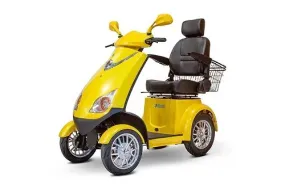 EWheels 4 Wheel Heavy Duty Scooter With Electromagnetic Brakes