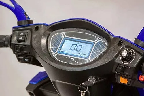 EWheels 4 Wheel Heavy Duty Scooter With Electromagnetic Brakes