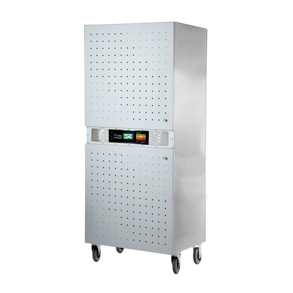 Excalibur 42-Tray Dual-Zone Commercial Food Dehydrator, in Stainless Steel