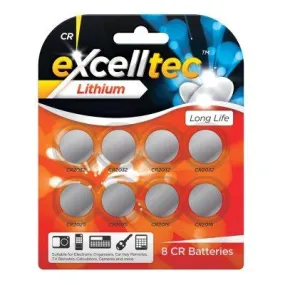 Excelltec CR Battery 6 Pack