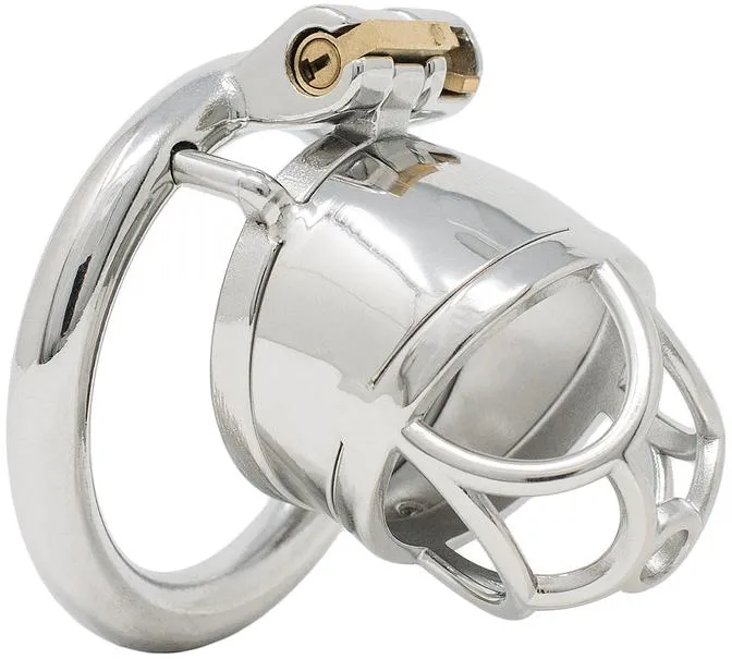 FAAK H202 stainless steel male chastity cage