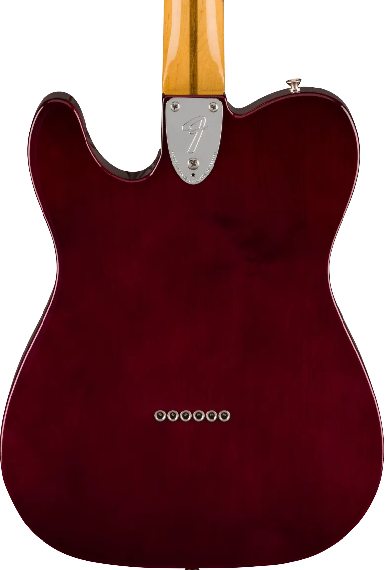 Fender American Vintage II 1977 Telecaster Custom Maple Fingerboard Electric Guitar - Wine Red - Clearance