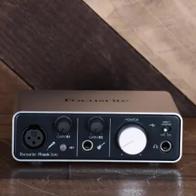 Focusrite ITrack Solo Lightning - Used