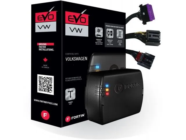 Fortin EVO‐VWT6 - EVO‐ALL T‐Harness for select Volkswagen and Audi vehicles 2010 