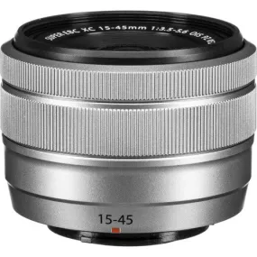 FUJIFILM XC 15-45mm f/3.5-5.6 OIS PZ Lens - Silver