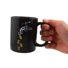 Funny Gold Coin Magic Color Change Mug Coffee Milk Tea Mug Office Coffee Mug Unique Gift Idea For Birthday