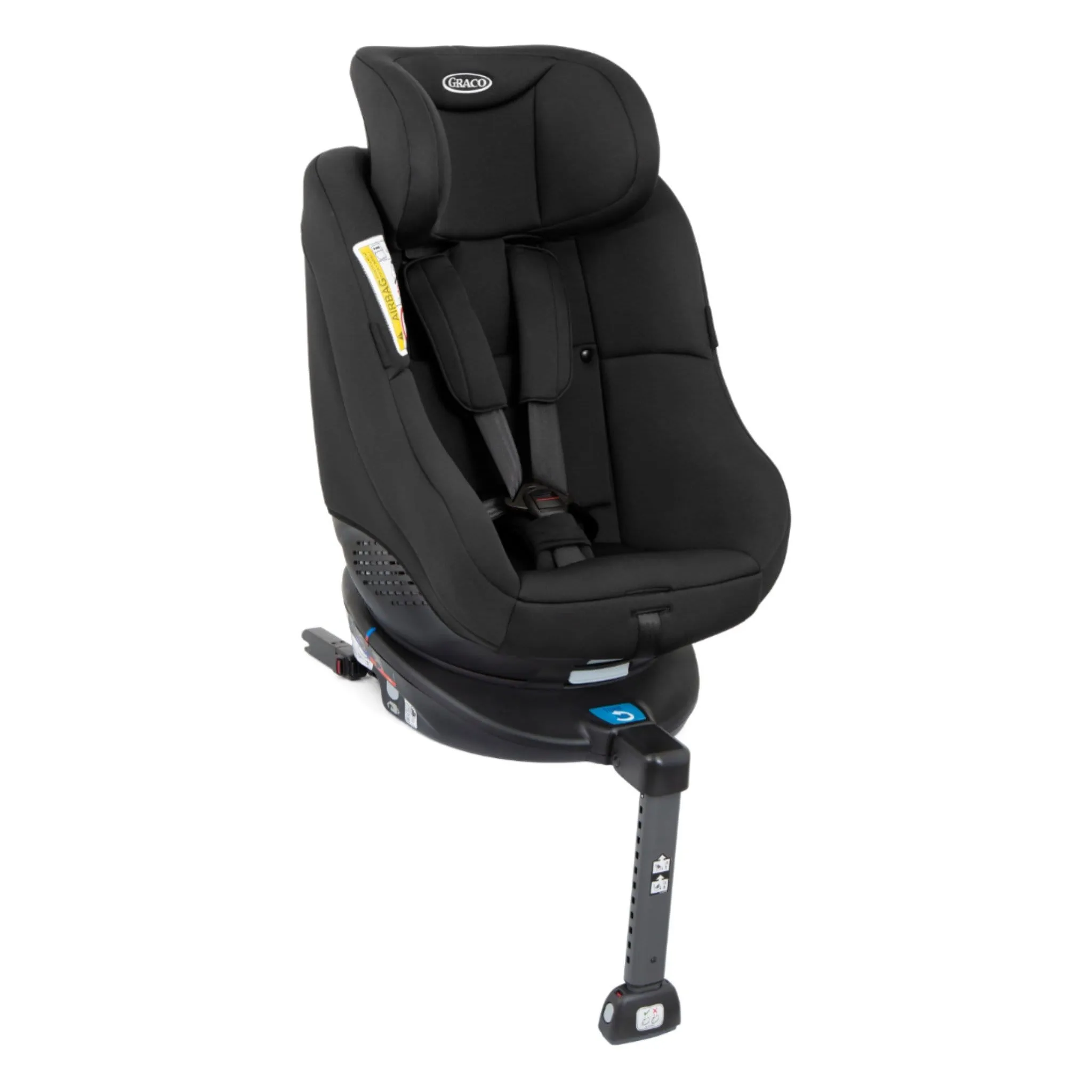 Graco Turn2Me Rotating Isofix Car Seat Black