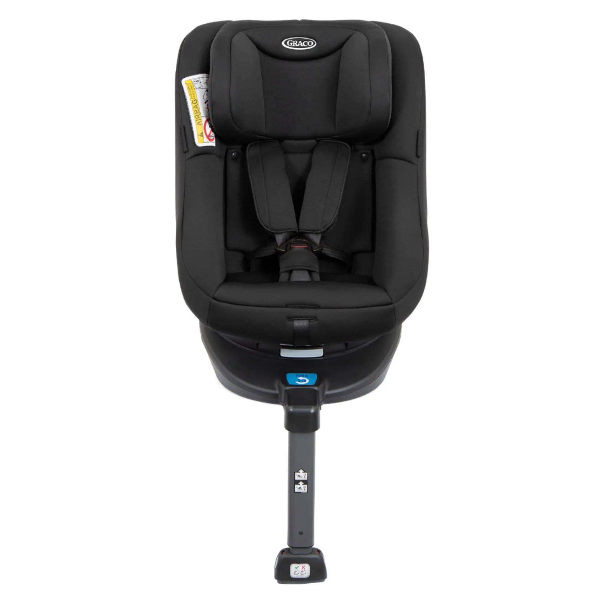 Graco Turn2Me Rotating Isofix Car Seat Black