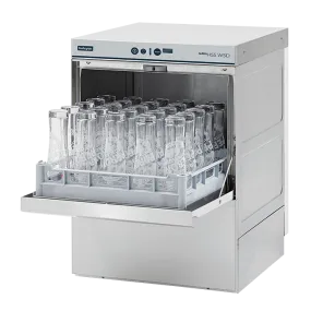 Halcyon Amika AMH55 WSD 500mm Basket Glasswasher With Drain Pump & Internal Softener
