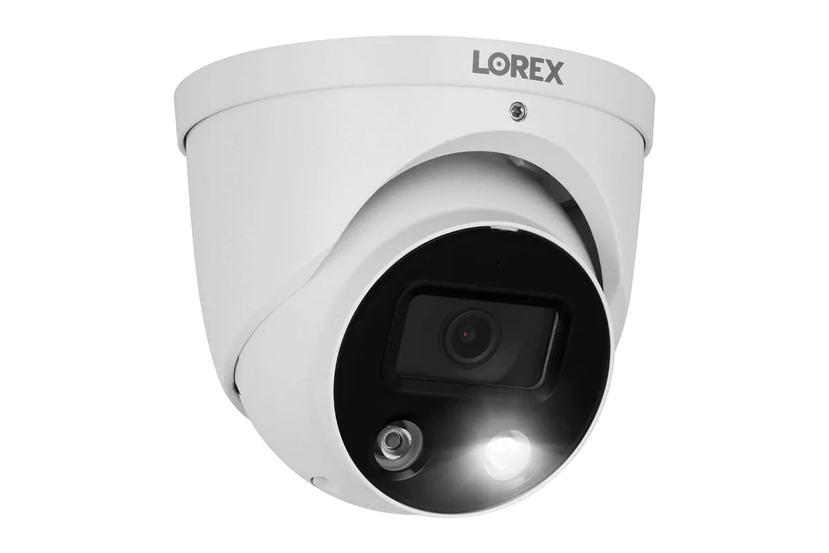 Halo Series H13 4K IP Wired Dome Security Camera with Smart Deterrence and Smart Motion Detection