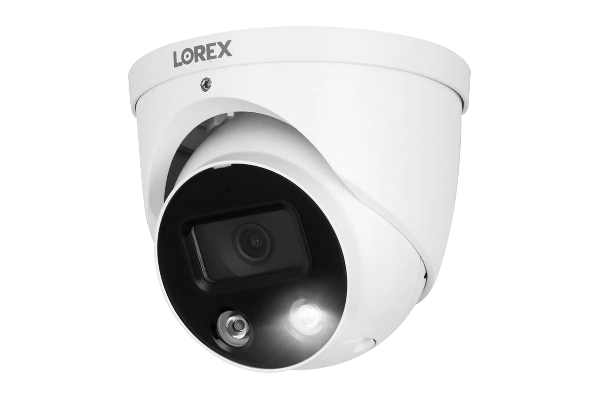 Halo Series H13 4K IP Wired Dome Security Camera with Smart Deterrence and Smart Motion Detection