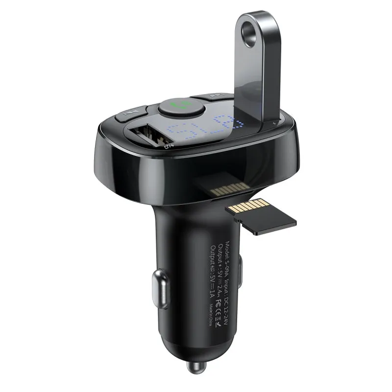 Handsfree Bluetooth FM Transmitter Car Charger